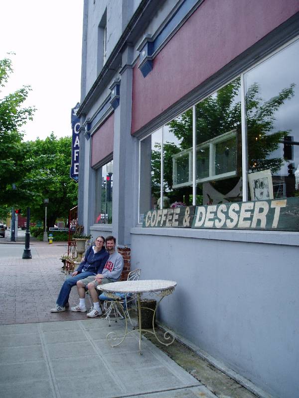 26 And a cute cafe 